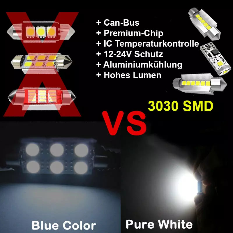 LED Интериорен Комплект за BMW X1 E84