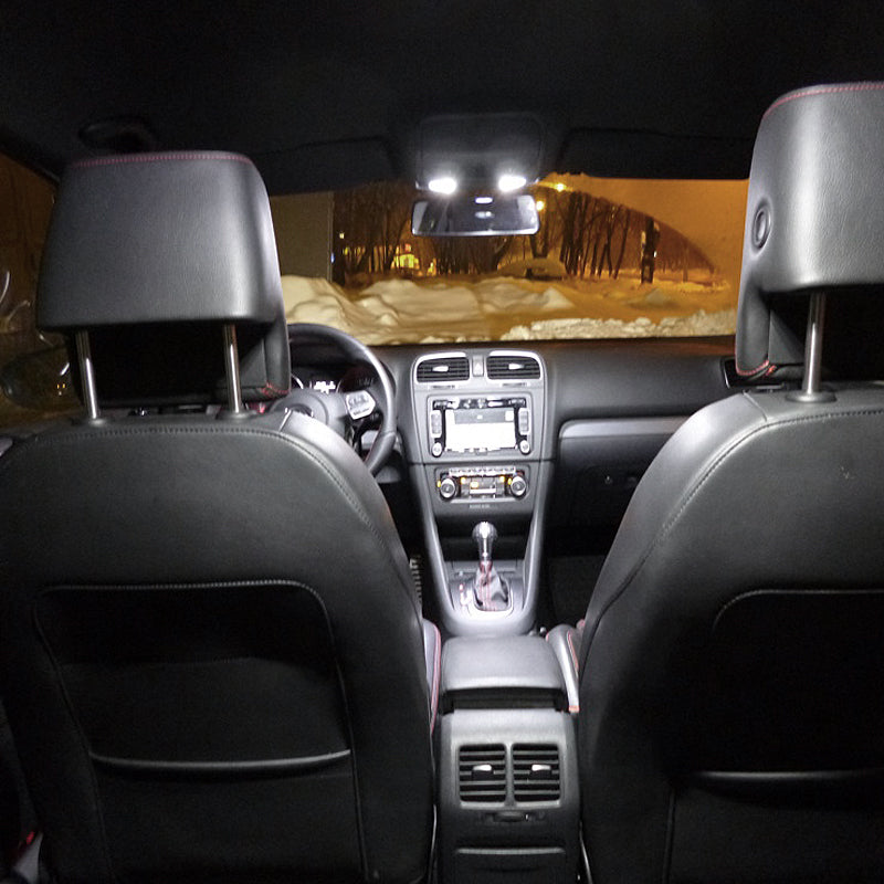 VW Golf 6 LED Интериорен Комплект