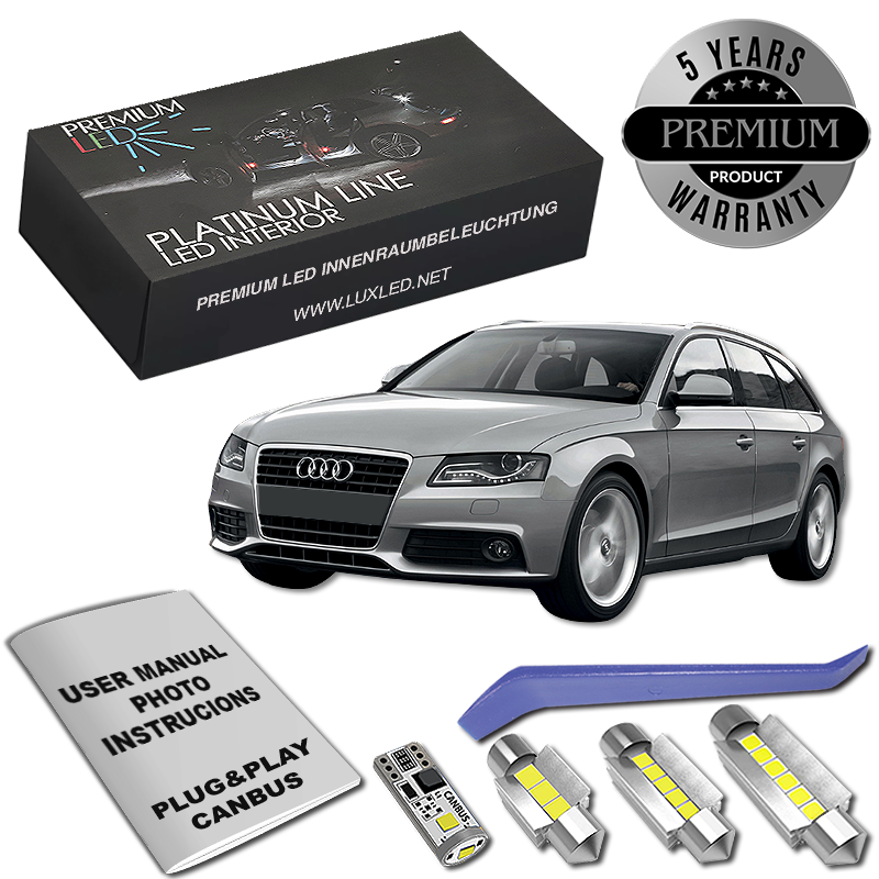 Κιτ εσωτερικού χώρου LED για Audi A4 B8 Avant