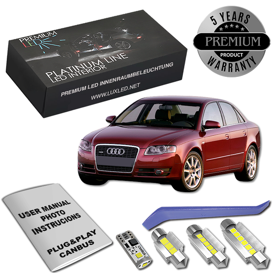 Audi A4 B7 Sedan LED Интериорен Комплект