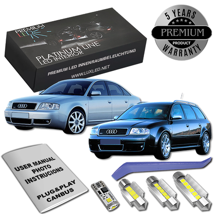Κιτ εσωτερικού χώρου LED για Audi A6 C5