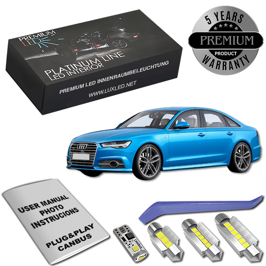 Audi A6 C7 Sedan LED Интериорен Комплект