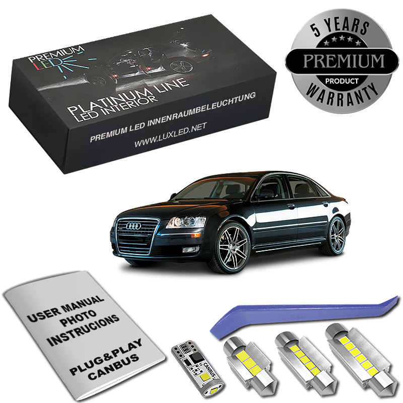 Audi A8 D3 4E LED Kit εσωτερικού χώρου