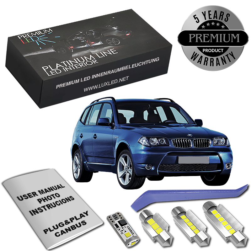 Kit interior cu LED-uri pentru BMW X3 E83