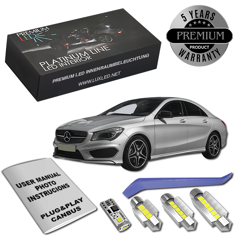 Kit interior cu LED-uri pentru Mercedes C117 CLA