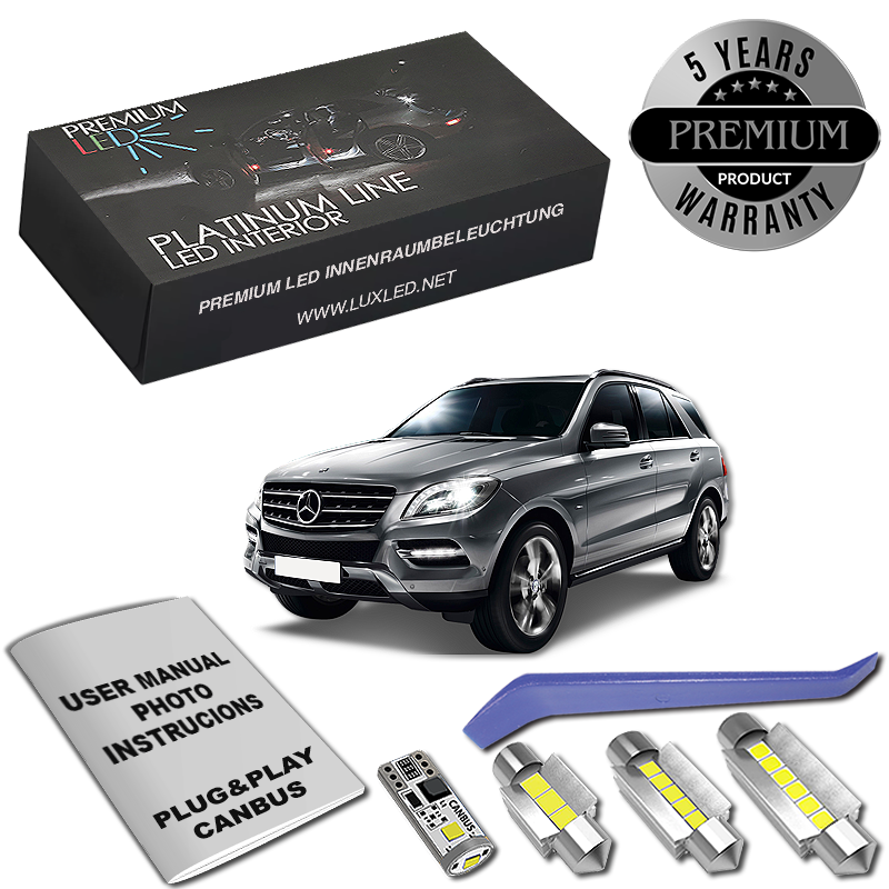 Kit interior cu LED-uri pentru Mercedes W166 ML GL