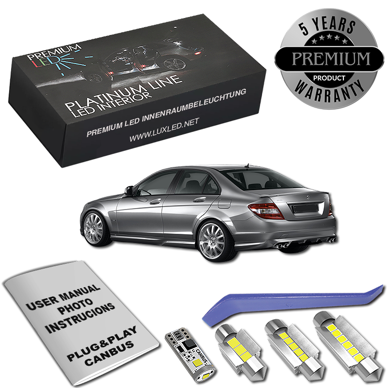 Kit interior LED Mercedes W204 Clasa C