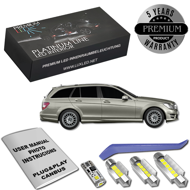 Kit interior LED Mercedes W204 S204 Kombi Clasa C
