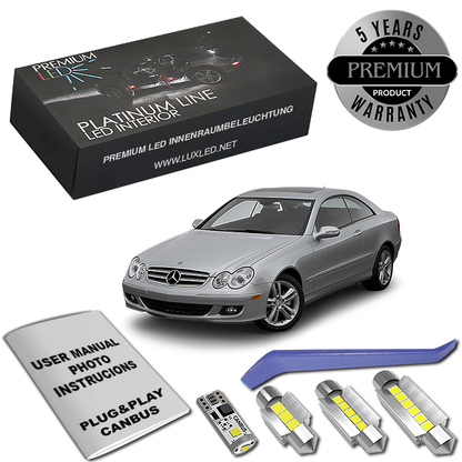 Kit interior cu LED-uri pentru Mercedes W209 CLK