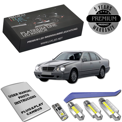 Kit interior cu LED-uri pentru Mercedes W210