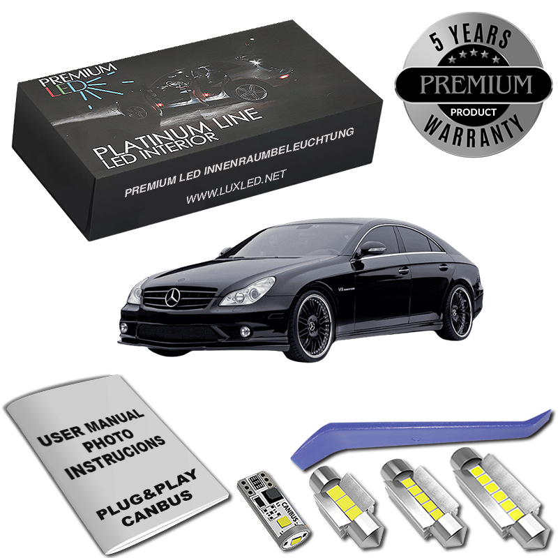 Kit interior cu LED-uri pentru Mercedes W219 C219 CLS