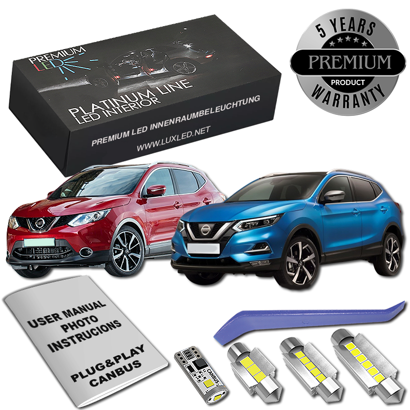 Κιτ εσωτερικού χώρου LED για Nissan Qashqai J11