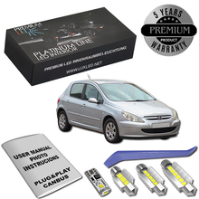 Peugeot 307 LED Интериорен Комплект