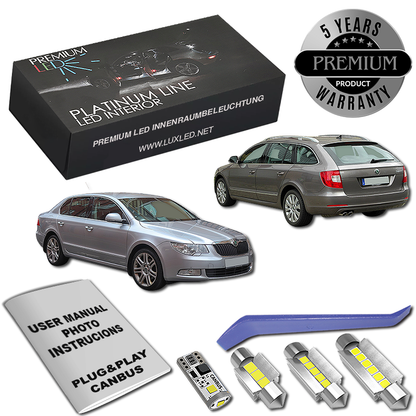 Skoda Superb 2 - 3T LED Kit εσωτερικού χώρου
