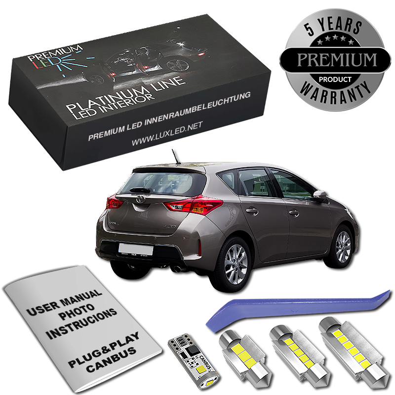 Kit interior cu LED-uri pentru Toyota Auris E180