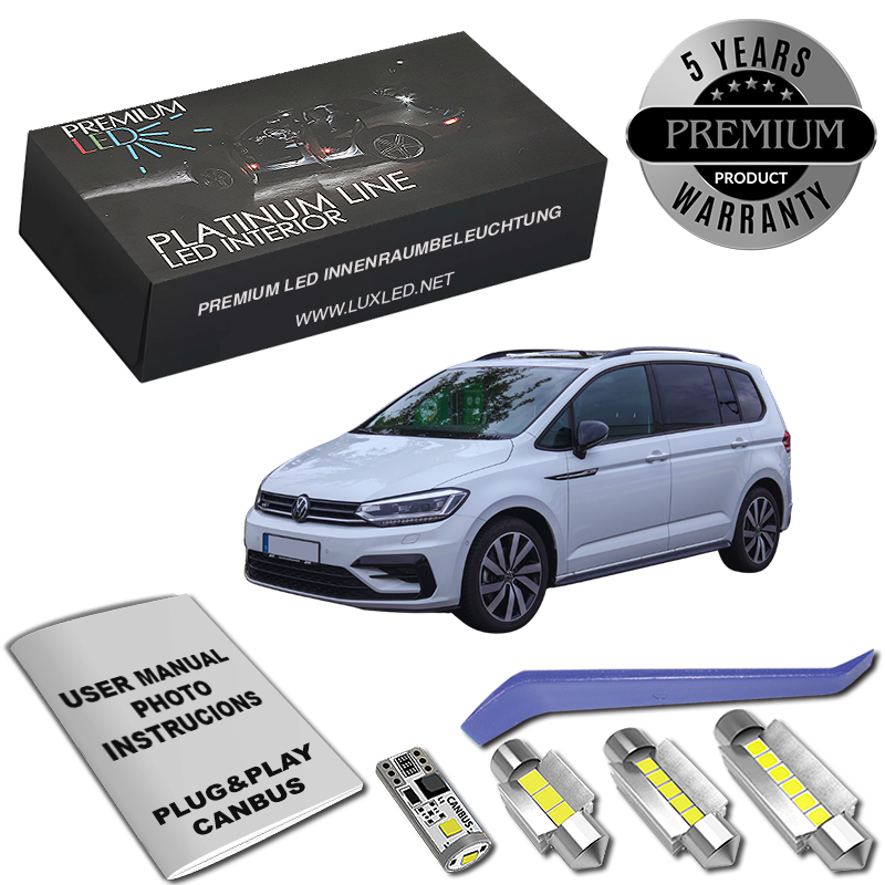 Κιτ εσωτερικού χώρου LED για VW Touran 5T